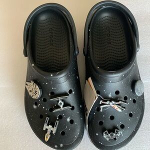 Star Wars Off Court Black Clogs. Brand new.